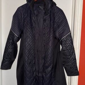 Athleta Dark Quilted Jacket